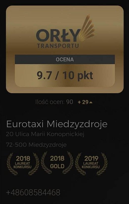 Orły Transportu 9.7/10
